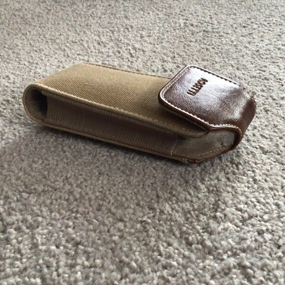 Rosetti - Small tan canvas carrying case with Velcro closure - Picture 3 of 6